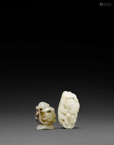 Two jade carvings