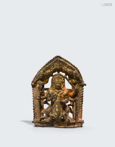 Nepal, 18th century A shrine to Bhairava