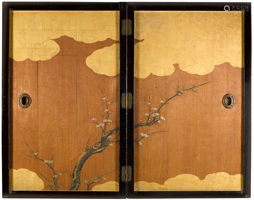 Flowering Plum Kano School (Edo period)