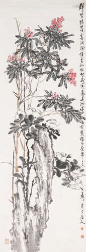 Flowers and Rock Chen Banding (1876-1970)