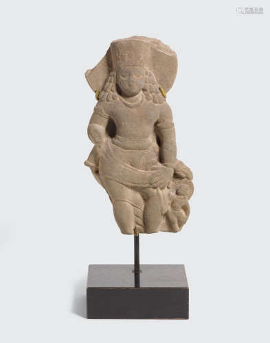 Northern India, Post-Gupta period, circa 7th century A stone figure of Vishnu