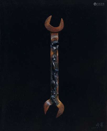 冷军（b.1963） 2000年作 工具系列 布面 油画