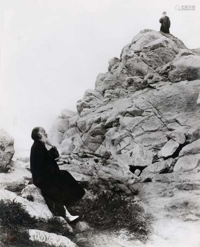 郎静山（1891～1995） 1988年作 千古两大千 照片 银盐纸基