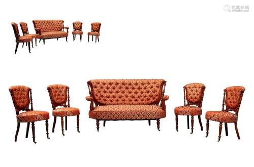 1900年制 法国沙发套组