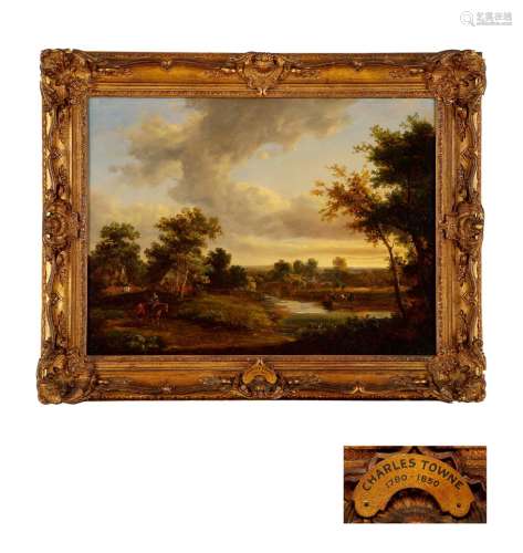 查尔斯·汤尼（1763～1840） 落日溪景