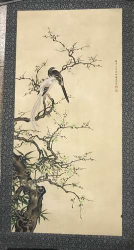 A CHINESE PAINTING OF BIRD, MA JIATONG