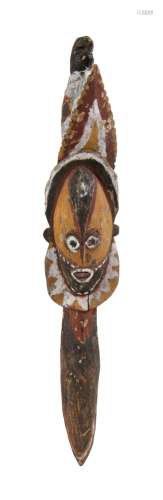 CARVED WOODEN ANCESTOR FIGURE