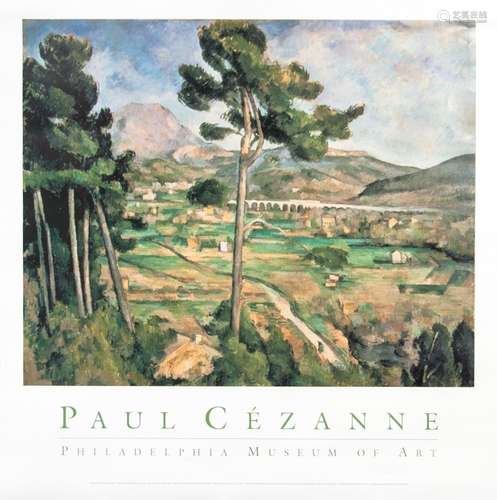 PAUL CEZANNE GALLERY POSTER