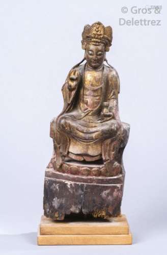 Chine, début de l'époque Ming, XVIe siècle Statuet...