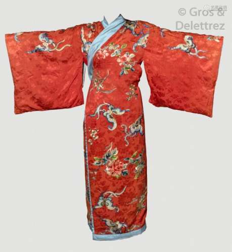 Chine du Sud, début XXe siècle Robe de bain en soi...