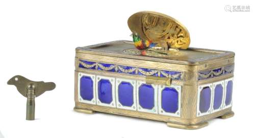 CloisonnÃ© Music Box, 18th-19th Century