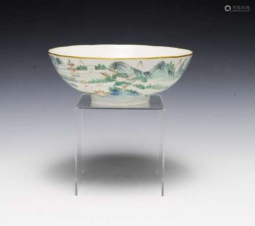 Large Chinese Porcelain Bowl, Early 19th C.