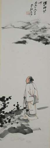 Painting by Zhang Daqian given to Li Weiguang