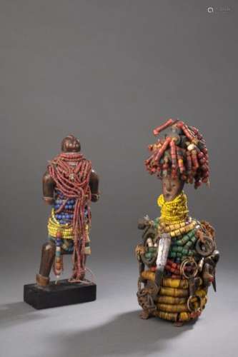 Deux poupée Akuaba | Ghana, Ashanti Bois, petites ...