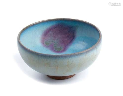 A JUNYAO PURPLE SPLASHED BOWL China, Song/ Yuan dy...