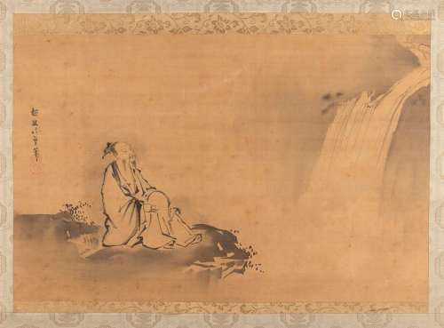 KANŌ TAN’YŪ (ATTRIBUTED) (1603 1674) The poet Li B...