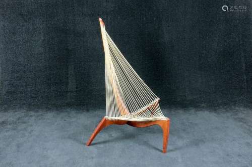 Jorgen Hovelskov (1935 2005)Fauteuil “Harpe“. E...