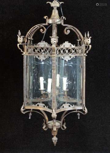 Grande Lanterne de Hall, de style Louis XIV, de Fo...