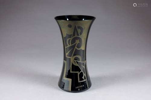 Artver, sur un modèle de Paul Heller.Vase Art D...