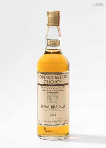 Connoisseurs Choice1974. Single Highland Malt Scotch Whisky. Distilled 1974 bottled 1997 at Royal