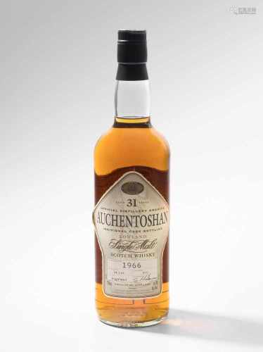 Auchentoshan1966. Lowland Single Malt Scotch Whisky aged 31 year. Individual Cask bottling. 1