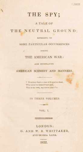 Fenimore Cooper, JamesThe Spy. A Tale of The Neutral Ground; Referring to Some Particular