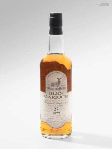 Glen Garioch1970. Single Highland Malt Scotch Whisky. Individual Cask bottling, aged 27 year. 1