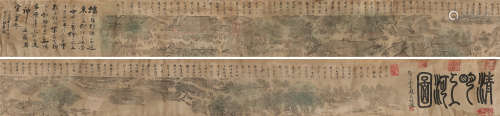 赵孟頫临摹《清明上河图》 设色纸本手卷