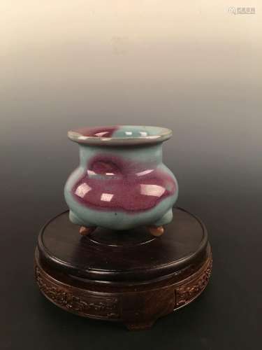 Chinese Jun Ware Porcelain Censer