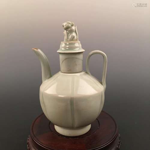Chinese Celadon Porcelain Pitcher