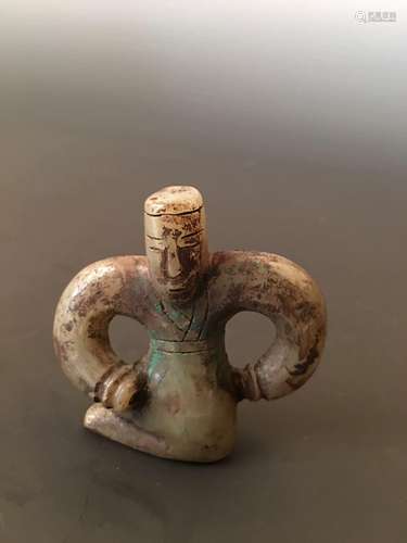 Chinese Archaic Jade Figure