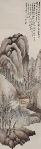 林纾（1852～1924） 山居图 设色纸本 立轴