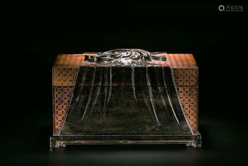 A Rare Huanghuali Wooden Box