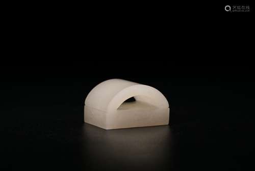 A Fine White Jade Seal