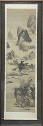 Framed Chinese Painting, Landscape