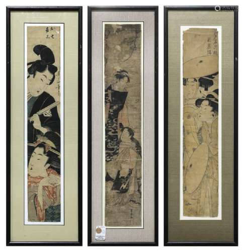 Japanese Woodblock Prints, Eizan, Toyokuni, 19c