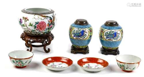 Chinese Enameled Porcelains: Bowls, Jars, Saucers