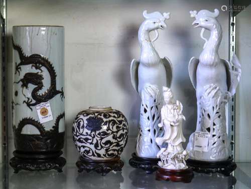 Chinese Blanc de Chine Porcelain