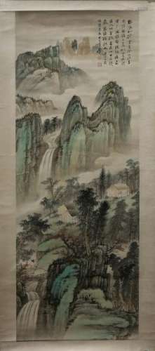 Manner of Zhang Daqian, Landscape
