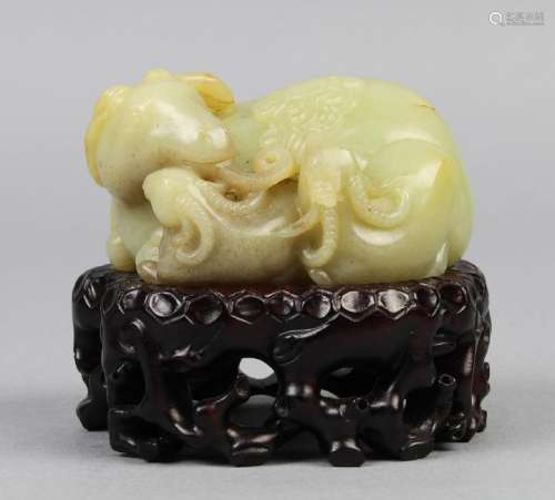 Chinese Jade/Hardstone Ram