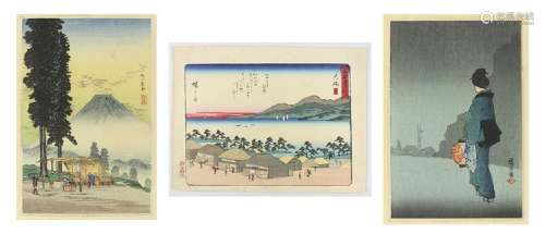 Japanese Woodblock Prints:, Hiroshige, Shotei