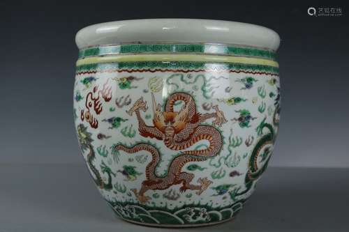 A Doucai Porcelain Pot