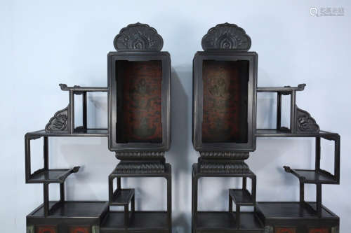 17-19TH CENTURY, A SET OF ROSEWOOD 