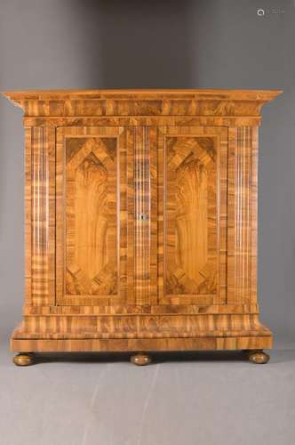 Frankfurt cupboard, period furniture, Walnut partly