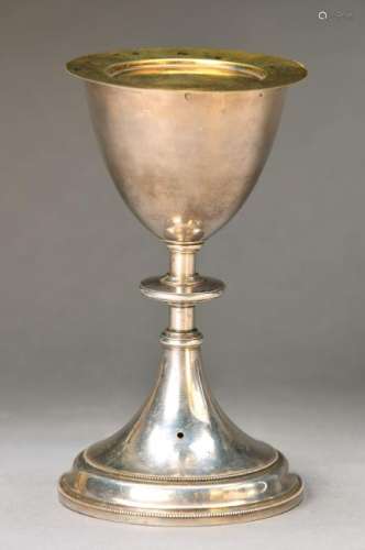Chalice and Paten, France, around 1900, silver
