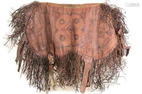 camel saddle, Morocco, Turkmenistan, around 1900