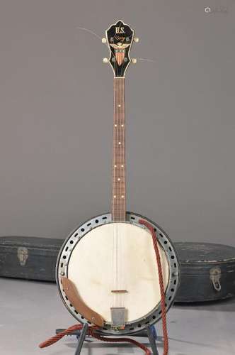 Tenor Banjo, brand mark U.S. Kay, 1950s, corpus