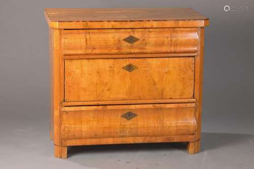 Late Biedermeier chest of drawers, Central Germany