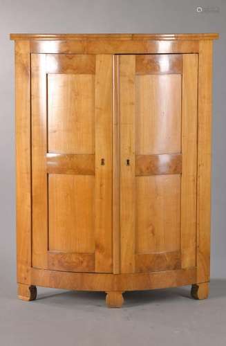 corner cupboard, German, Biedermeier, around 1830/40