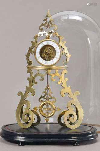 Pendulum, France around 1870/80, in Skeleton clock